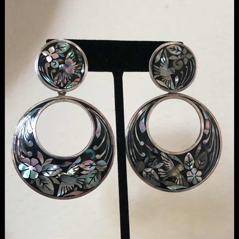 Mother of pearl earrings